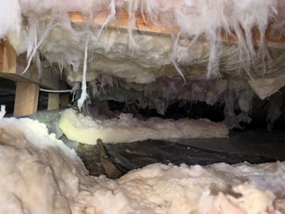 Bad Insulation and Crawl Space in Philomath, Oregon